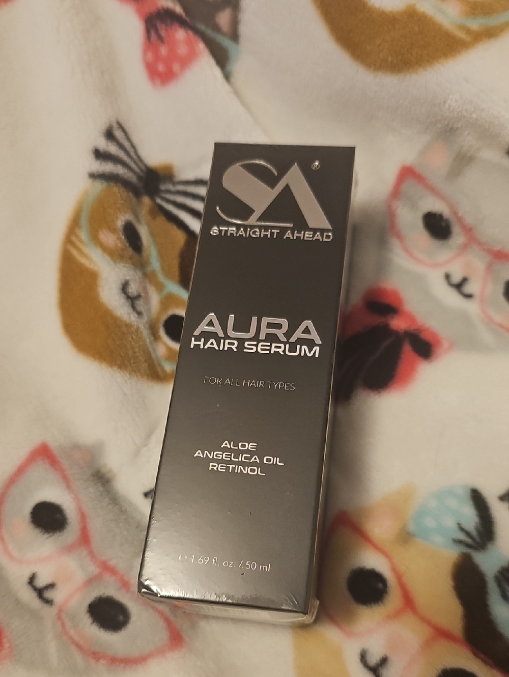 Straight Ahead AURA Hair Serum - NIB Sealed Package